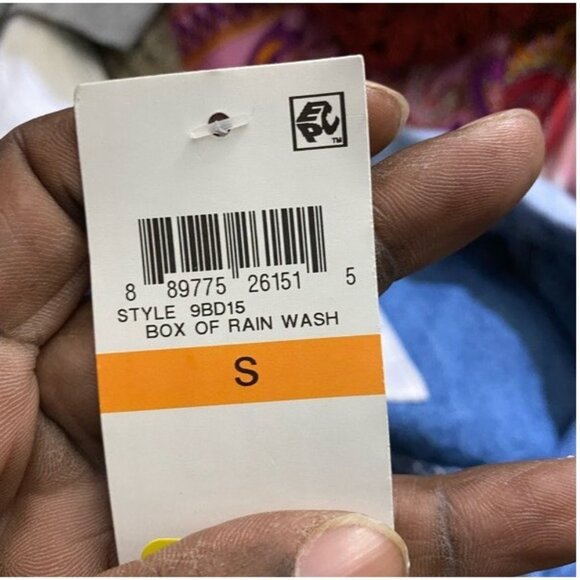 American Rag Cie Juniors Jean Jacket Blue Waist Length Button Pockets Denim S - Picture 6 of 8